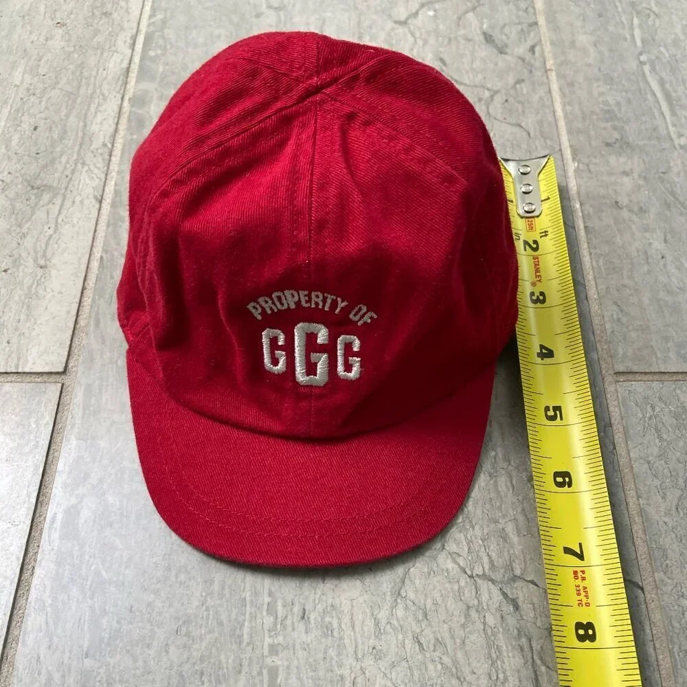 Baby Gap Cotton Baseball Hat – Red, Newborn 3–6 Months
